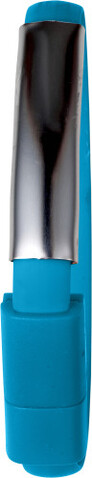 Armband mit Aufladekabel aus Silikon Tiago – Hellblau bedrucken, Art.-Nr. 018999999_7878