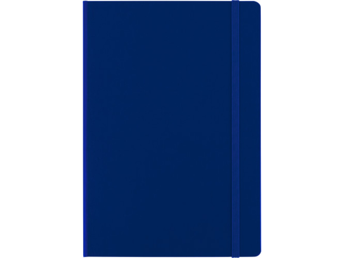 Notizbuch aus Karton (ca. DIN A5 Format) Chanelle – Blau bedrucken, Art.-Nr. 005999999_7913