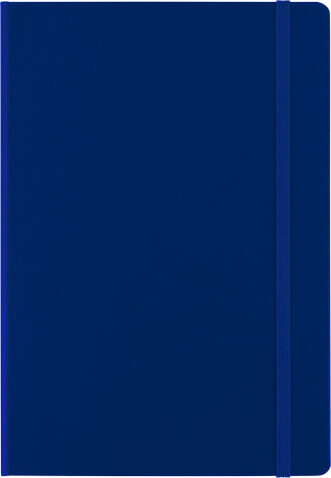 Notizbuch aus Karton (ca. DIN A5 Format) Chanelle – Blau bedrucken, Art.-Nr. 005999999_7913