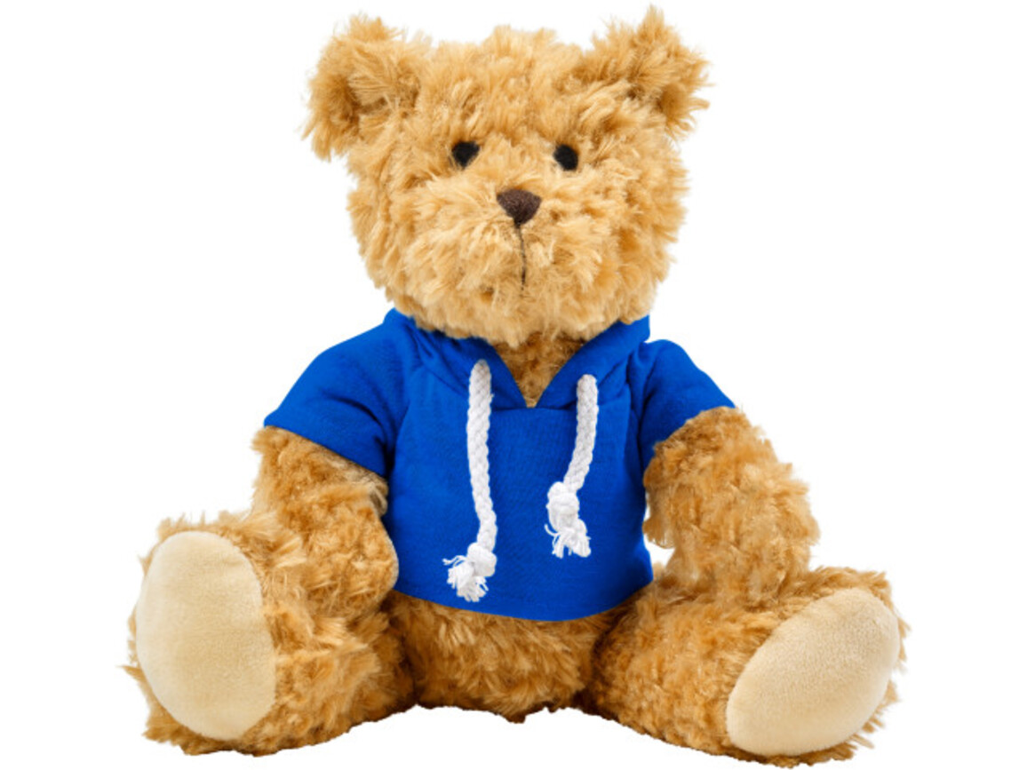 Plüsch-Teddybär Monty – Blau bedrucken, Art.-Nr. 005999999_8182