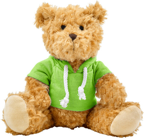 Plüsch-Teddybär Monty – Grün bedrucken, Art.-Nr. 004999999_8182