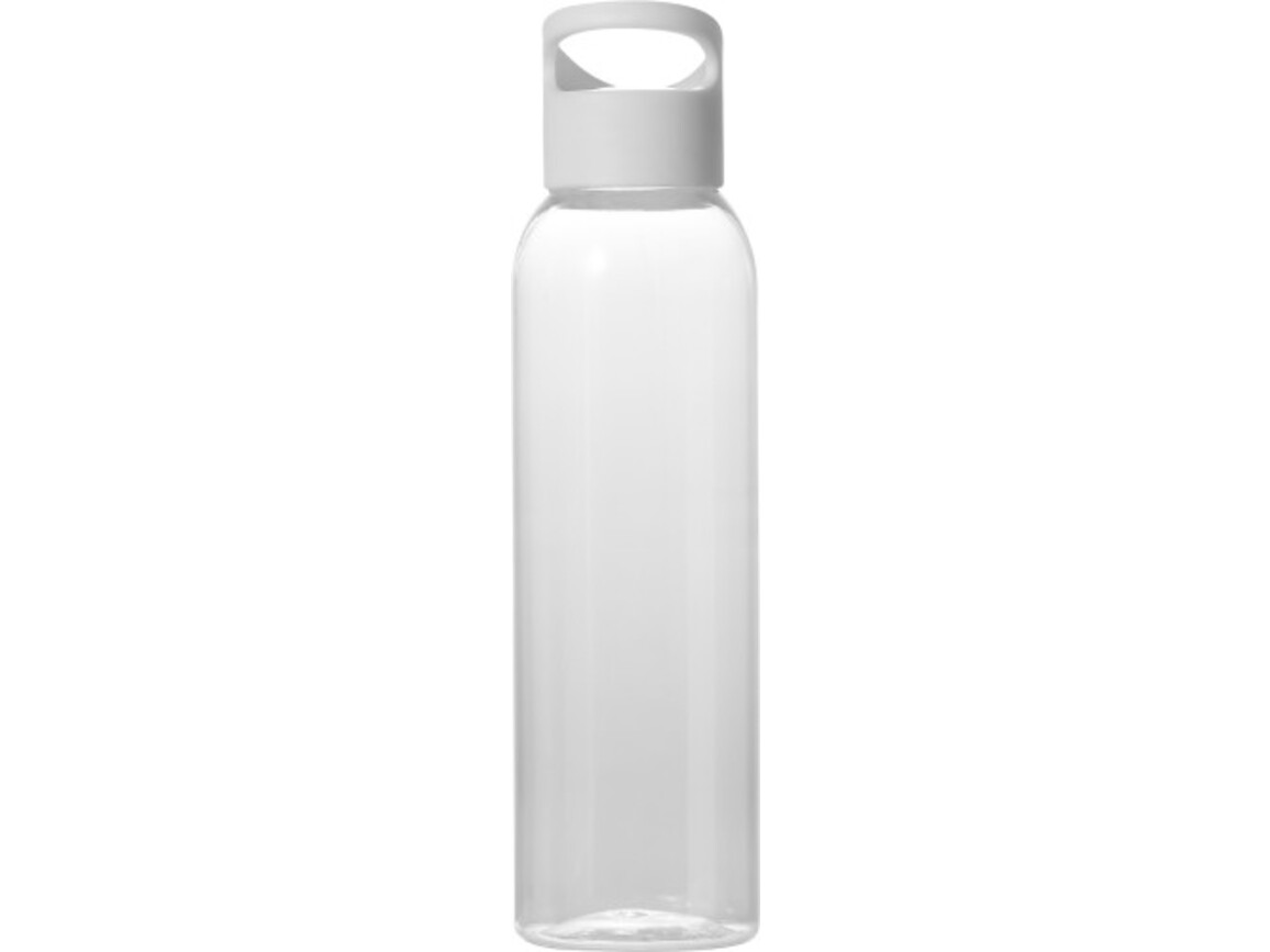 Wasserflasche aus Kunststoff Rita – Weiß bedrucken, Art.-Nr. 002999999_8183