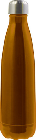 Doppelwandige Trinkflasche aus Edelstahl Lombok – Orange bedrucken, Art.-Nr. 007999999_8223