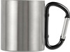 Doppelwandiger Kaffeebecher aus Edelstahl (185 ml) Nella – Schwarz bedrucken, Art.-Nr. 001999999_8245