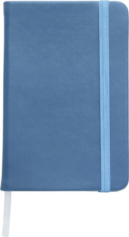 Notizbuch aus PU Brigitta – Hellblau bedrucken, Art.-Nr. 018999999_8251