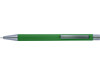 Kugelschreiber mit Softtouch-Oberfläche und Glanzgravur Emmett – Grün bedrucken, Art.-Nr. 004999999_8298