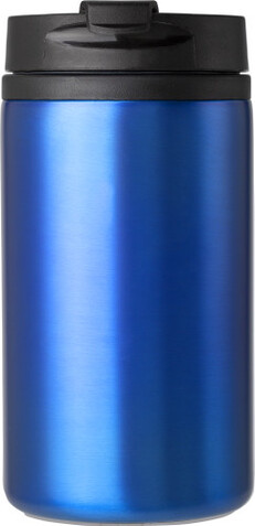 Isolierbecher (300 ml), auslaufsicher Gisela – Kobaltblau bedrucken, Art.-Nr. 023999999_8385