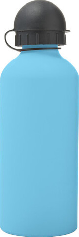 Trinkflasche aus Aluminium (600 ml) Margitte – Hellblau bedrucken, Art.-Nr. 018999999_8567