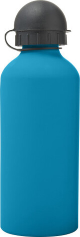 Trinkflasche aus Aluminium (600 ml) Margitte – Blau bedrucken, Art.-Nr. 005999999_8567