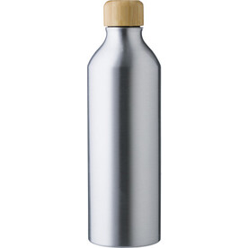 Aluminium Trinkflasche Wassim – Silber bedrucken, Art.-Nr. 032999999_864863