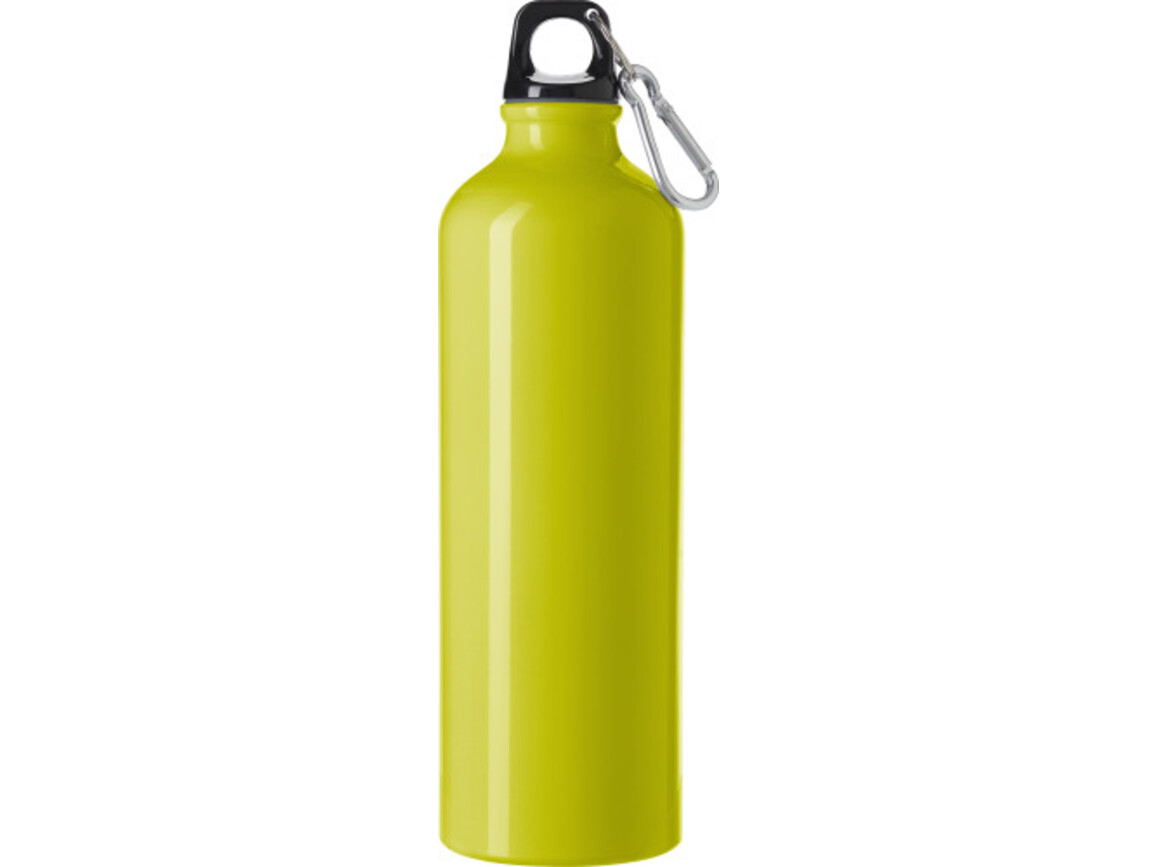 Trinkflasche(750 ml) aus Aluminium Gio – Gelb bedrucken, Art.-Nr. 006999999_8695