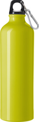 Trinkflasche(750 ml) aus Aluminium Gio – Gelb bedrucken, Art.-Nr. 006999999_8695