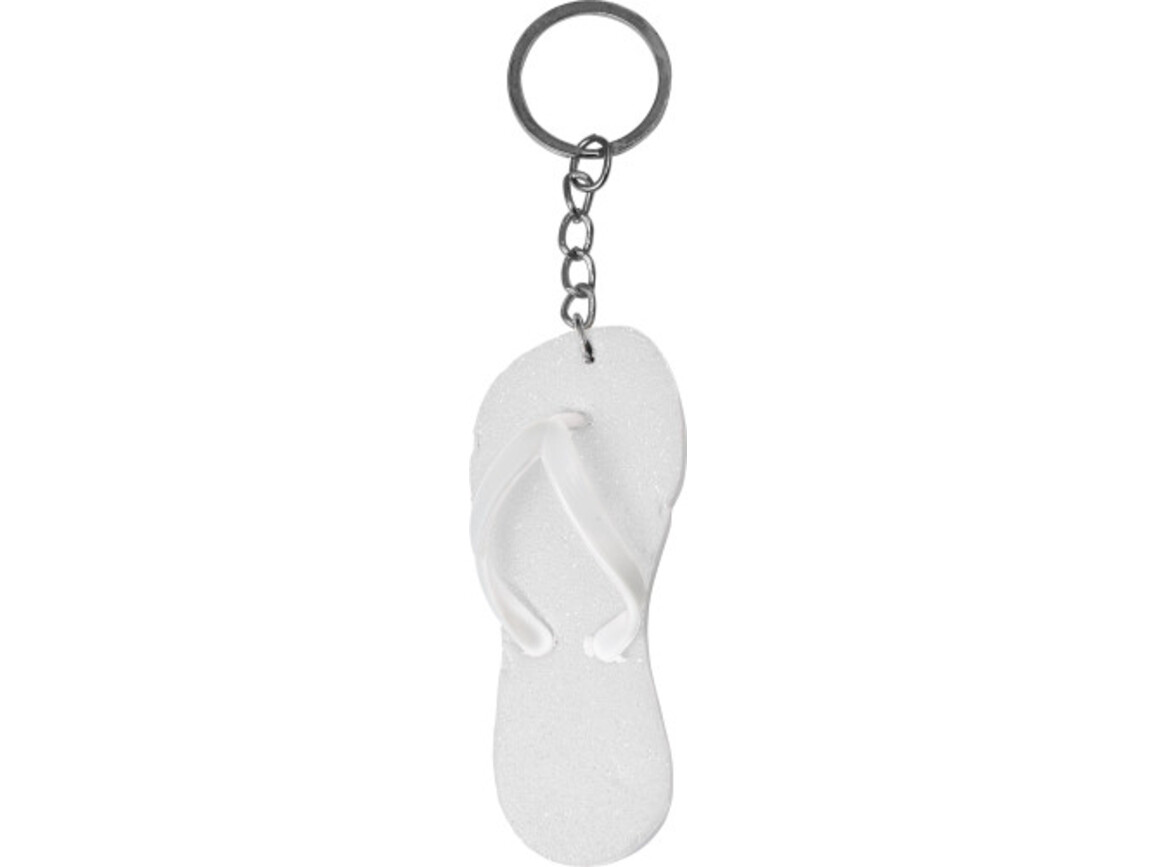 Schlüsselanhänger Sigfrida – Weiß bedrucken, Art.-Nr. 002999999_8841