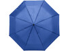 Regenschirm aus Pongee-Seide Conrad – Blau bedrucken, Art.-Nr. 005999999_8891