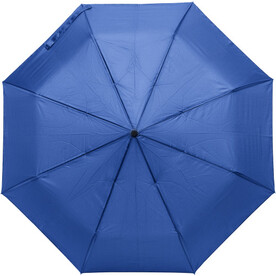 Regenschirm aus Pongee-Seide Conrad – Blau bedrucken, Art.-Nr. 005999999_8891