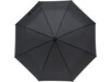 Regenschirm aus Pongee-Seide Elias – Schwarz bedrucken, Art.-Nr. 001999999_8913