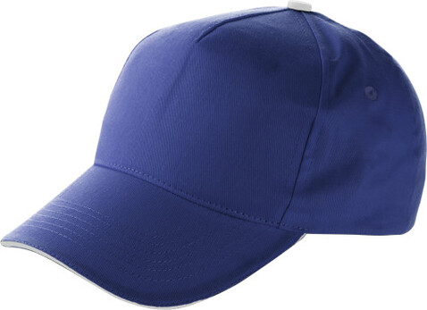 Baseball-Cap aus Baumwolle Beau – Kobaltblau bedrucken, Art.-Nr. 023999999_9114