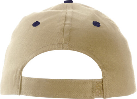 Baseball-Cap aus Baumwolle Chris – Khaki bedrucken, Art.-Nr. 013999999_9120