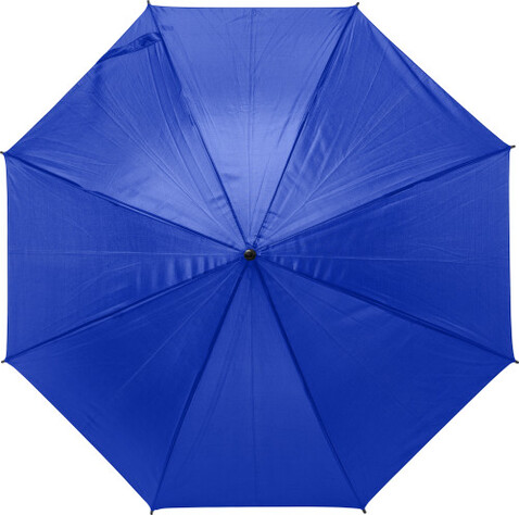Automatik-Regenschirm aus Polyester Rachel – Blau bedrucken, Art.-Nr. 005999999_9126