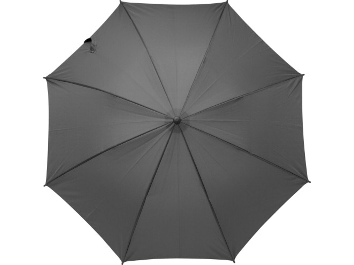 Regenschirm aus Polyester Breanna – Schwarz bedrucken, Art.-Nr. 001999999_9252