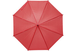 Regenschirm aus Polyester Ivanna – Rot bedrucken, Art.-Nr. 008999999_9253
