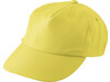 Schirmmütze aus RPET Suzannah – Gelb bedrucken, Art.-Nr. 006999999_9343