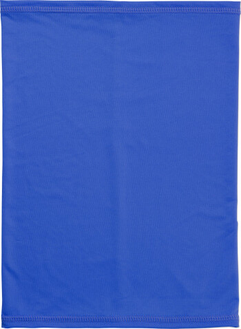 Multifunktions-Polyester-Schal und Maske Noémie – Kobaltblau bedrucken, Art.-Nr. 023999999_9413
