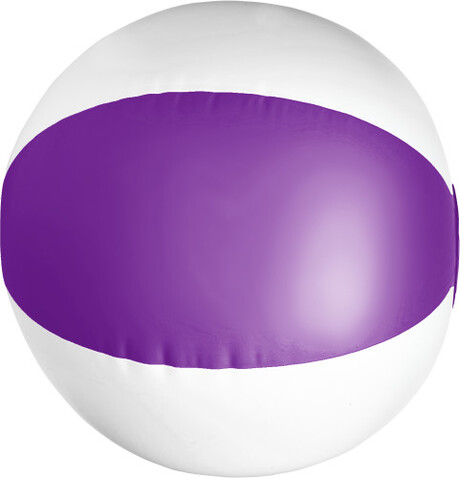 Aufblasbarer Wasserball aus PVC Lola – Violett bedrucken, Art.-Nr. 024999999_9620