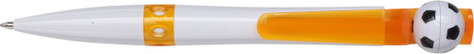 Kugelschreiber aus Kunststoff Prem – Orange bedrucken, Art.-Nr. 007999999_9909