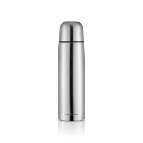 Isolierflasche Mono silber bedrucken, Art.-Nr. P430.112