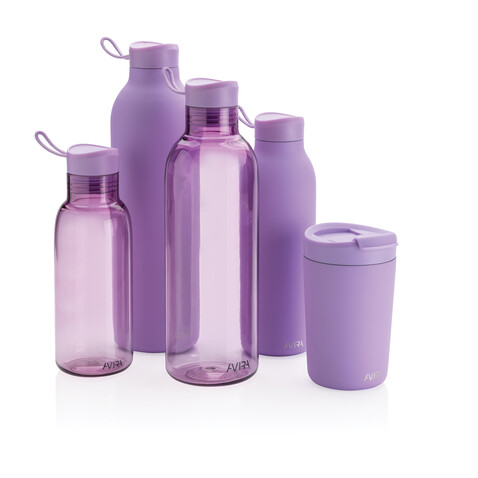 Avira Avior RCS recycelte Stainless-Steel Flasche 500ml lila bedrucken, Art.-Nr. P438.009