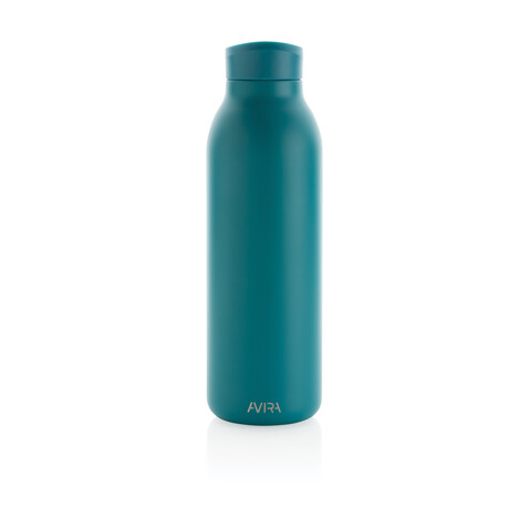 Avira Avior RCS recycelte Stainless-Steel Flasche 500ml turkis bedrucken, Art.-Nr. P438.007
