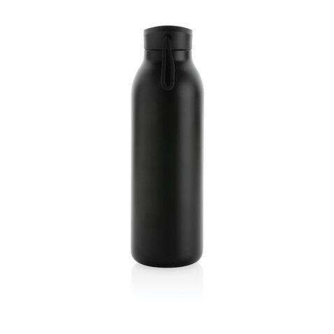 Avira Avior RCS recycelte Stainless-Steel Flasche 500ml schwarz bedrucken, Art.-Nr. P438.001