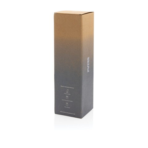 Avira Avior RCS recycelte Stainless-Steel Flasche 500ml schwarz bedrucken, Art.-Nr. P438.001