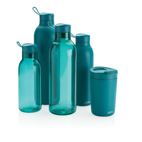 Avira Avior RCS recycelte Stainless-Steel Flasche 1L turkis bedrucken, Art.-Nr. P438.017