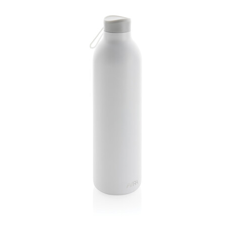 Avira Avior RCS recycelte Stainless-Steel Flasche 1L weiß bedrucken, Art.-Nr. P438.013