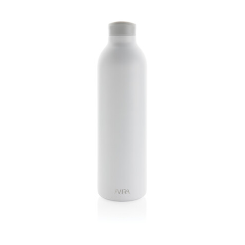 Avira Avior RCS recycelte Stainless-Steel Flasche 1L weiß bedrucken, Art.-Nr. P438.013