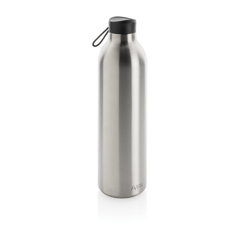 Avira Avior RCS recycelte Stainless-Steel Flasche 1L silber bedrucken, Art.-Nr. P438.012