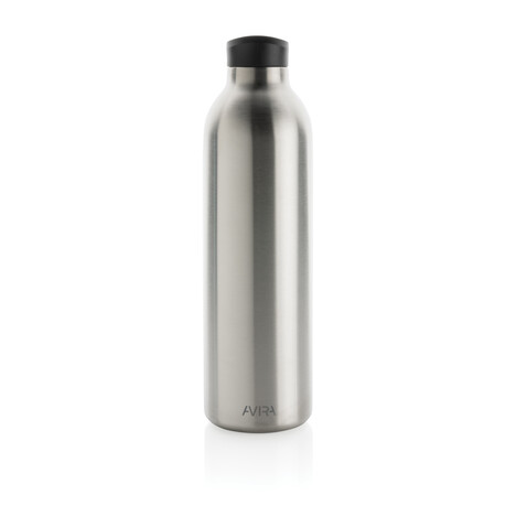 Avira Avior RCS recycelte Stainless-Steel Flasche 1L silber bedrucken, Art.-Nr. P438.012