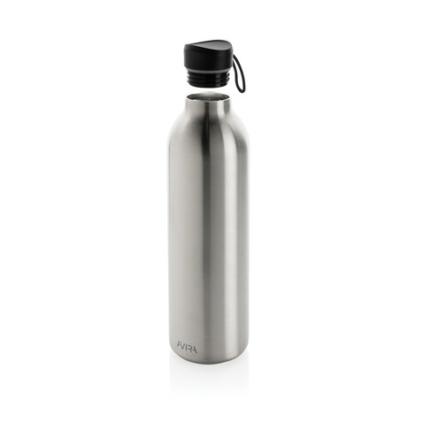 Avira Avior RCS recycelte Stainless-Steel Flasche 1L silber bedrucken, Art.-Nr. P438.012