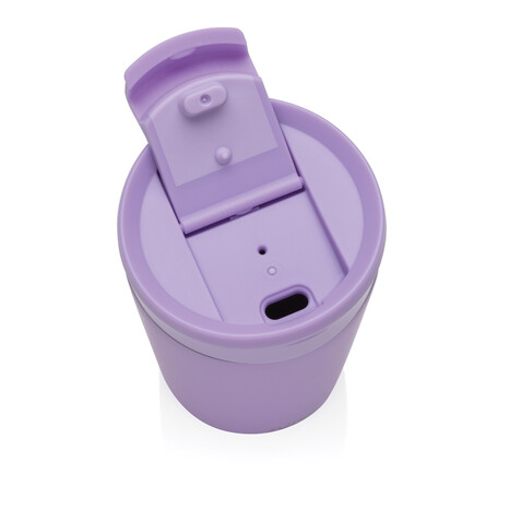 Avira Alya RCS recycelter Stainless-Steel Becher 300ml lila bedrucken, Art.-Nr. P438.029