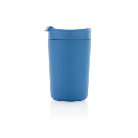 Avira Alya RCS recycelter Stainless-Steel Becher 300ml blau bedrucken, Art.-Nr. P438.025