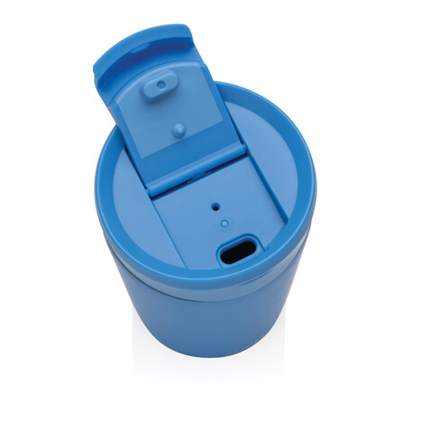 Avira Alya RCS recycelter Stainless-Steel Becher 300ml blau bedrucken, Art.-Nr. P438.025
