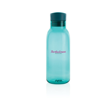 Avira Atik RCS recycelte PET-Flasche 500ml turkis bedrucken, Art.-Nr. P438.033