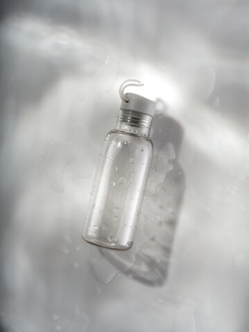 Avira Atik RCS recycelte PET-Flasche 500ml transparent bedrucken, Art.-Nr. P438.030