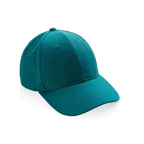 Impact 6 Panel Kappe aus 280gr rCotton mit AWARE™ Tracer verdigris bedrucken, Art.-Nr. P453.467