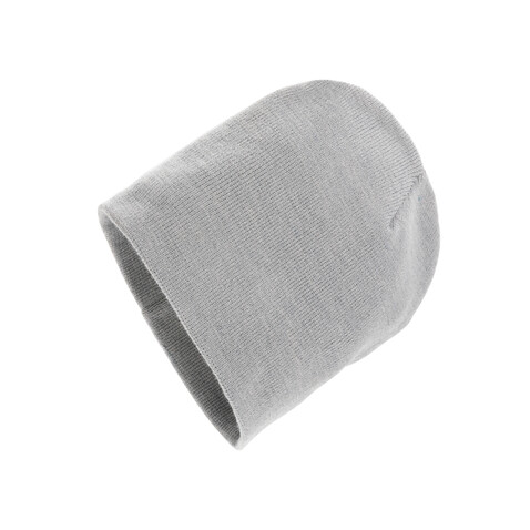 Impact AWARE™ Classic Beanie mit Polylana® grau bedrucken, Art.-Nr. P453.372