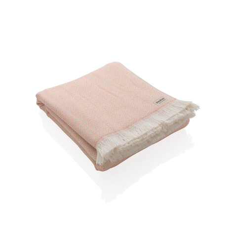Ukiyo Hisako AWARE™ Four Seasons Handtuch/Decke 100x180cm rosa bedrucken, Art.-Nr. P453.809