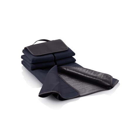 Picknickdecke navy blau bedrucken, Art.-Nr. P459.095