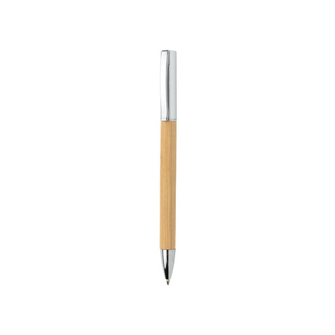 Moderner Bambus-Stift braun bedrucken, Art.-Nr. P610.589